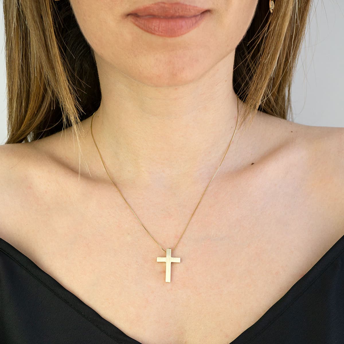 Boys' Baptism Crosses Gofas Gold