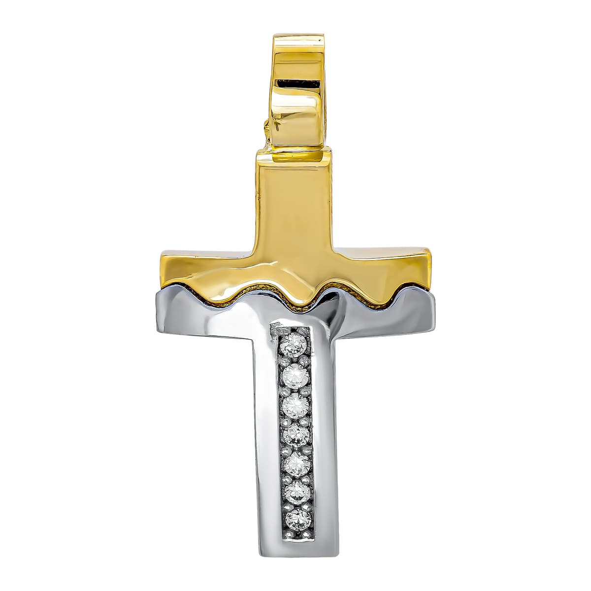 Girls' Baptism Crosses Gofas Gold