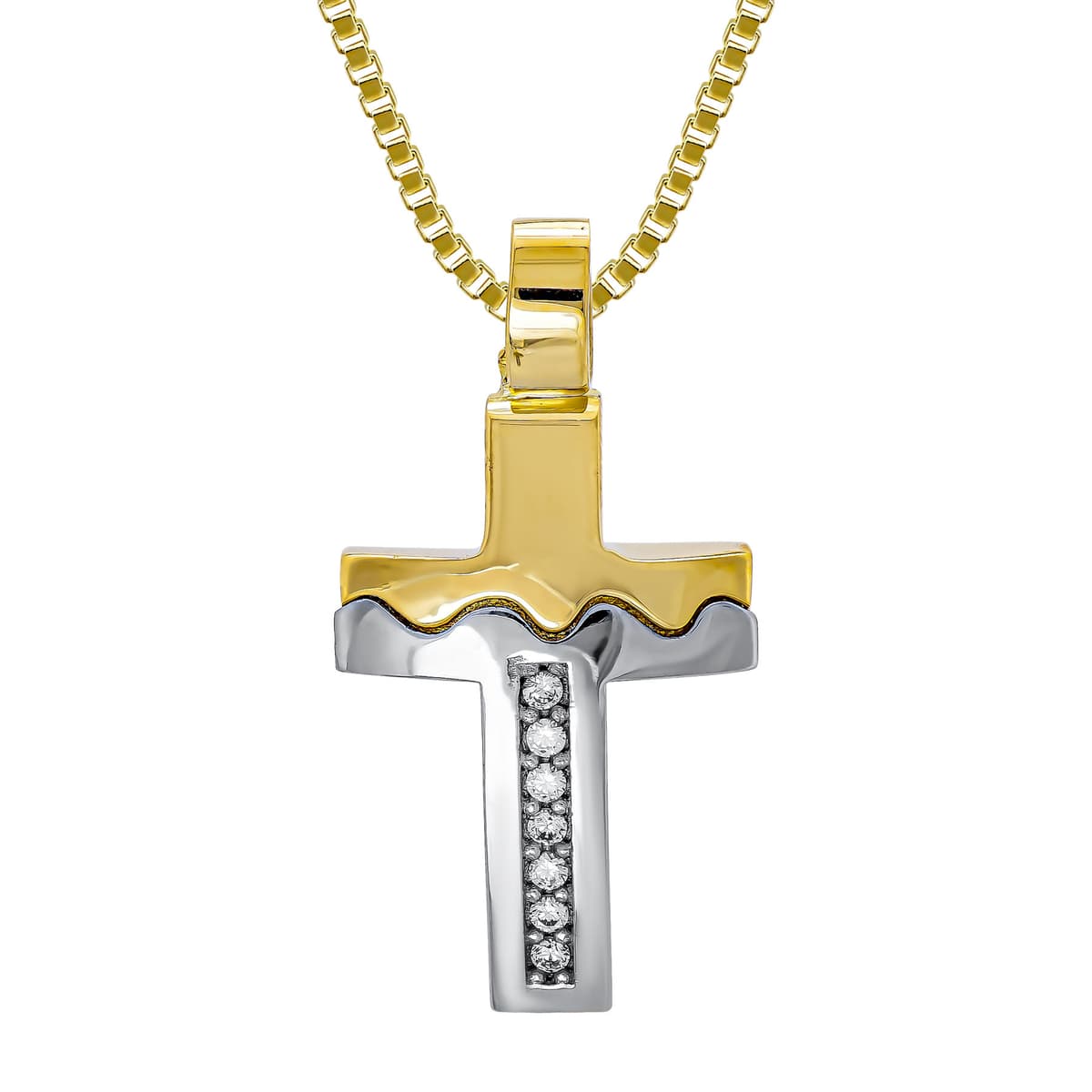 Girls' Baptism Crosses Gofas Gold