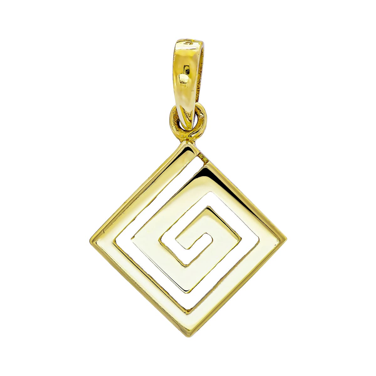 Κολιέ Mαίανδρος από Κίτρινο Χρυσό 14 Καρατίων KL2449