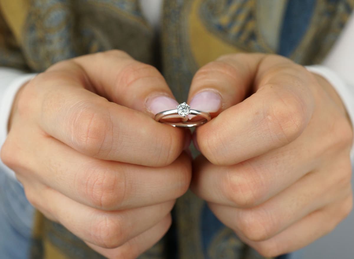 Women's Engagement Rings Diamond Group Silver