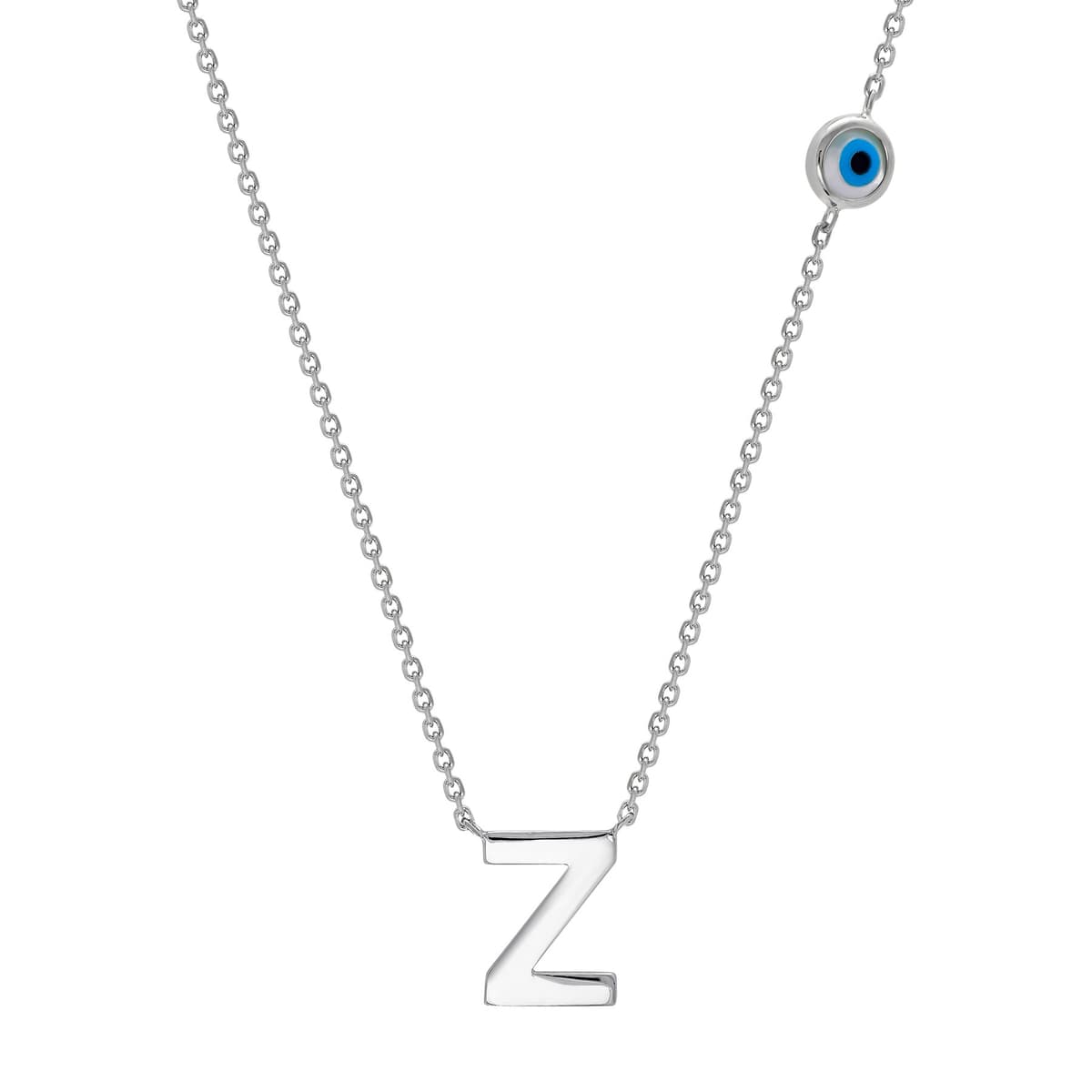 Μονόγραμμα Μενταγιόν “Z” από Ασήμι MG268