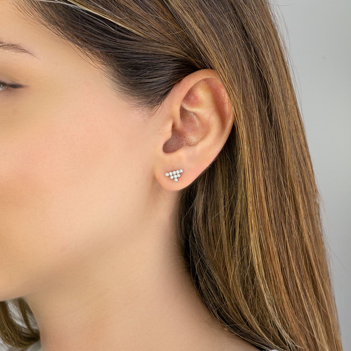 Women's Earrings Gofas Silver