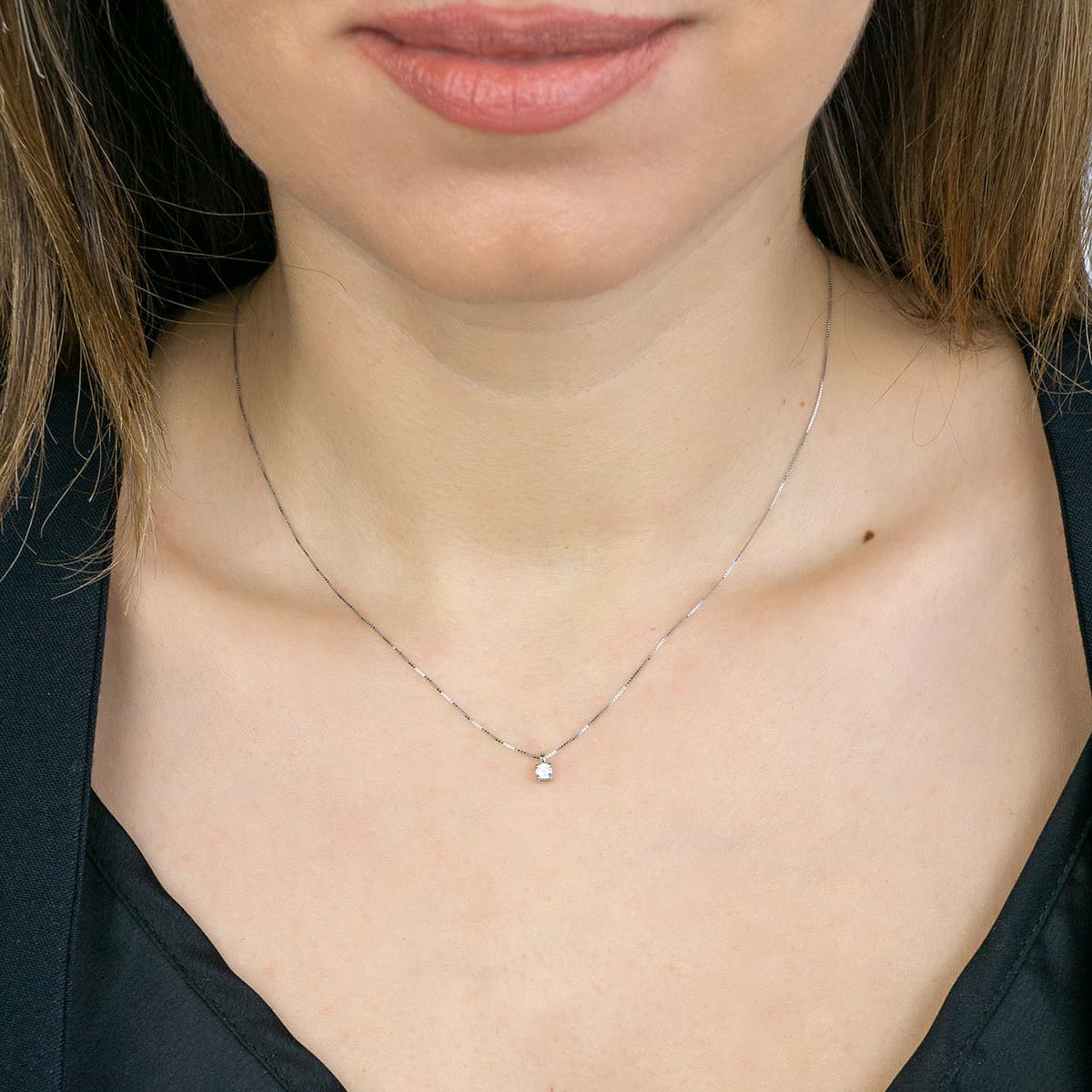 Women's Necklaces Gofas Silver