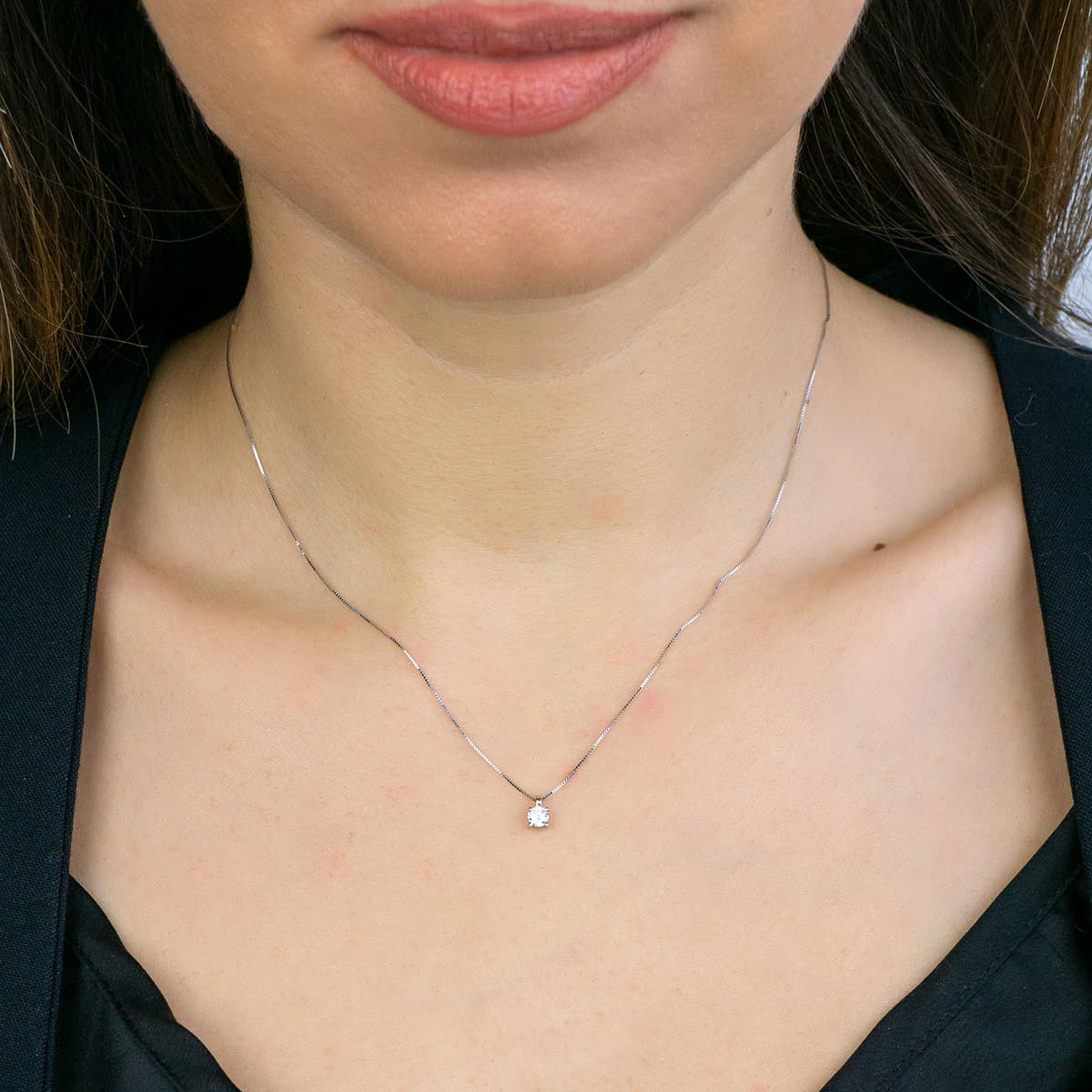 Women's Necklaces Gofas Silver