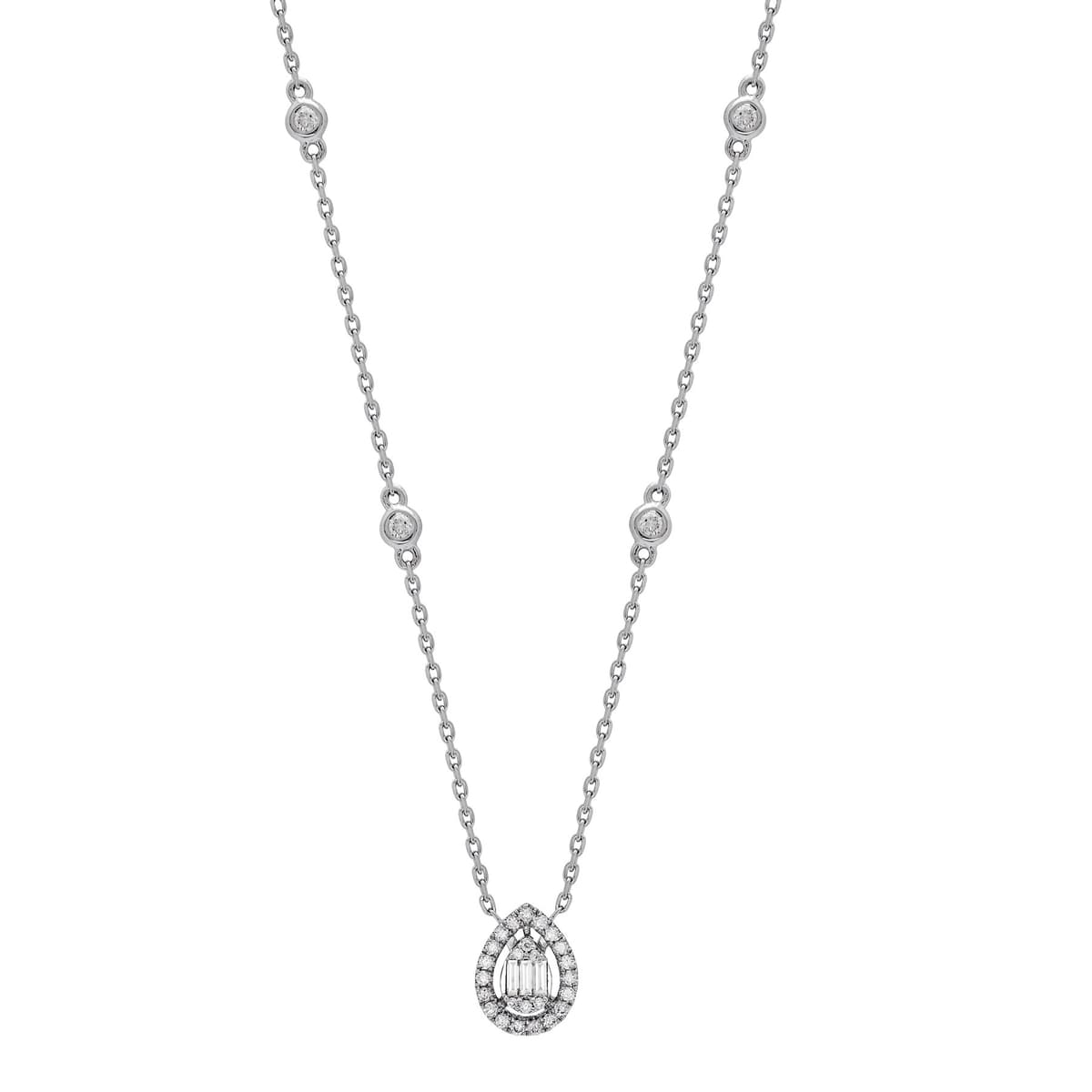 Women's Necklaces Gofas Silver