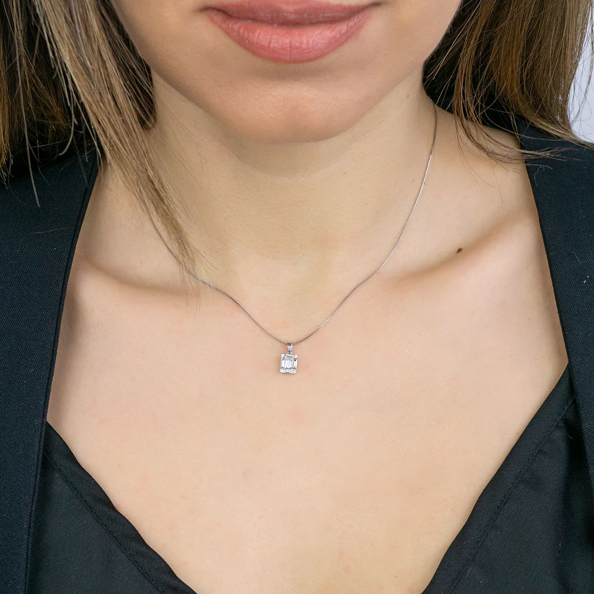 Women's Necklaces Gofas Silver