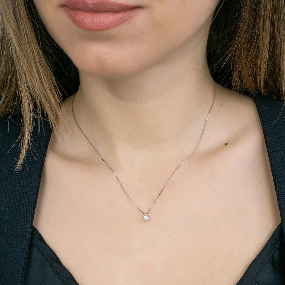 Women's Necklaces Gofas Silver