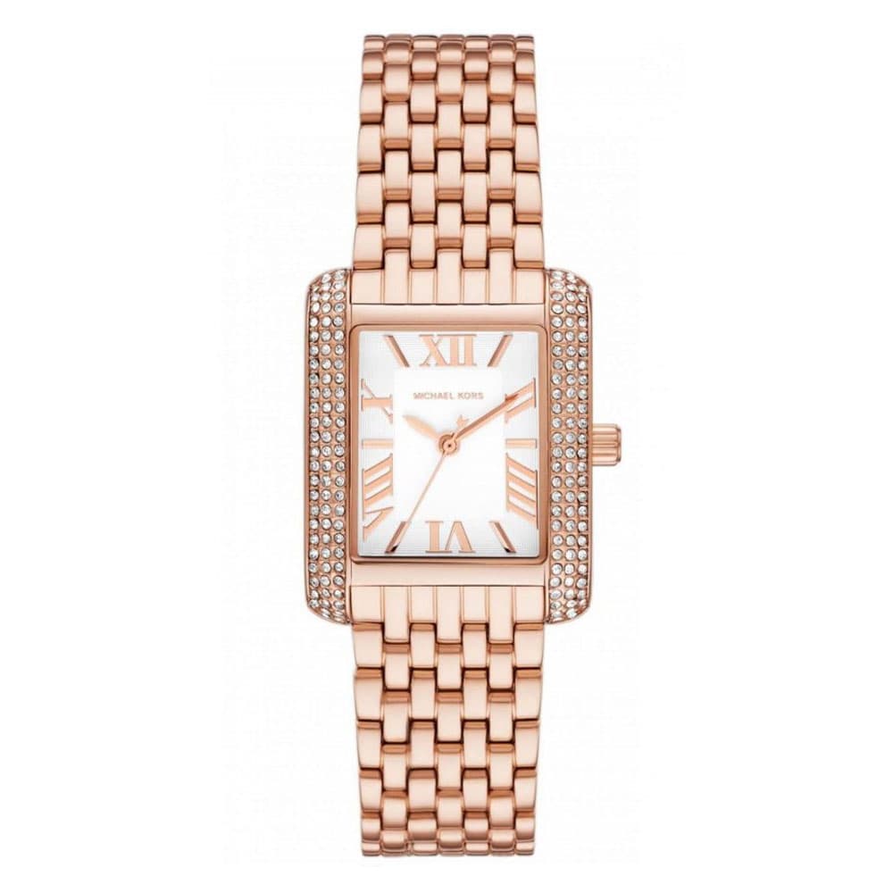 MICHAEL KORS Emery Rose Gold-Tone Stainless Steel MK4743