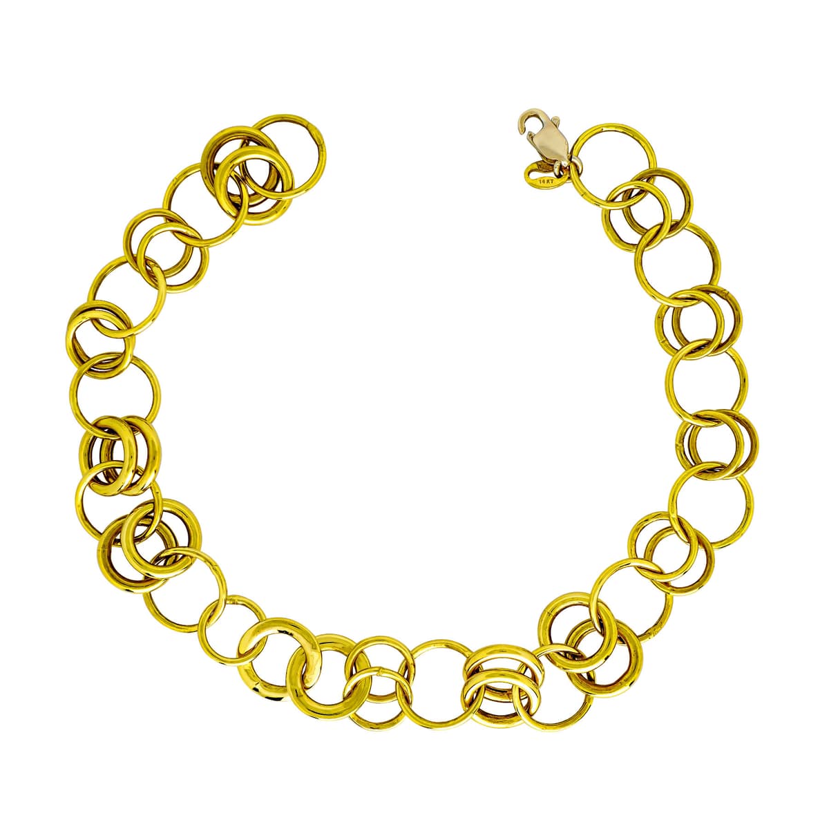 Ανδρικό Βραχιόλι από Kίτρινο Χρυσό 14 Καρατίων AVR293