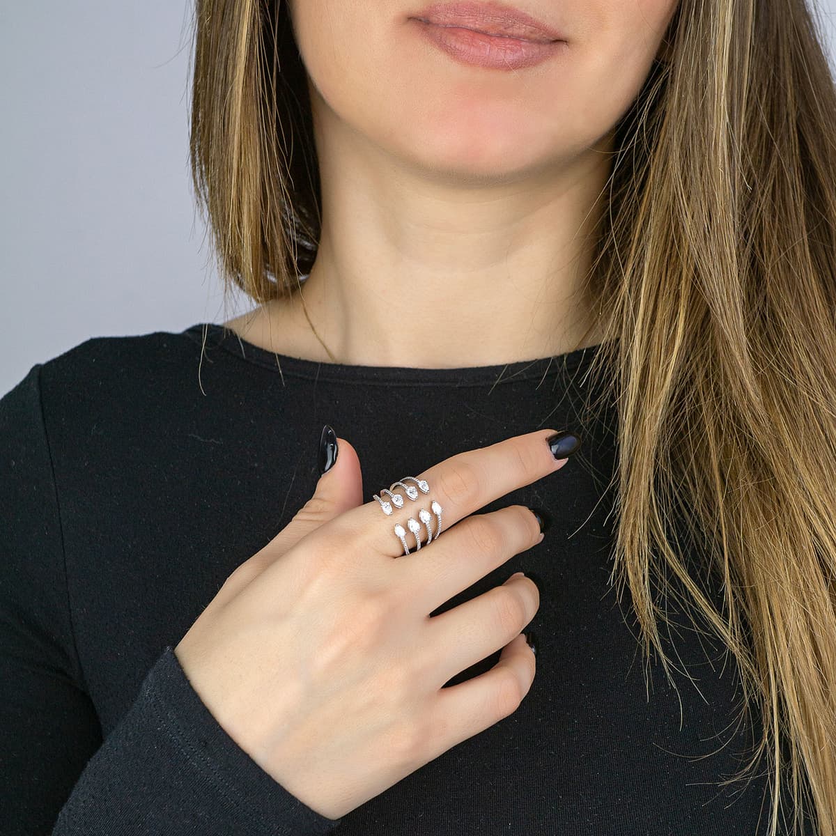 Women's Rings Gofas Silver