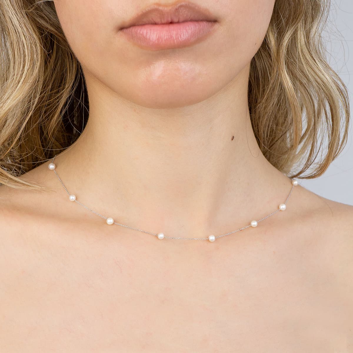 Women's Necklaces Gofas Silver