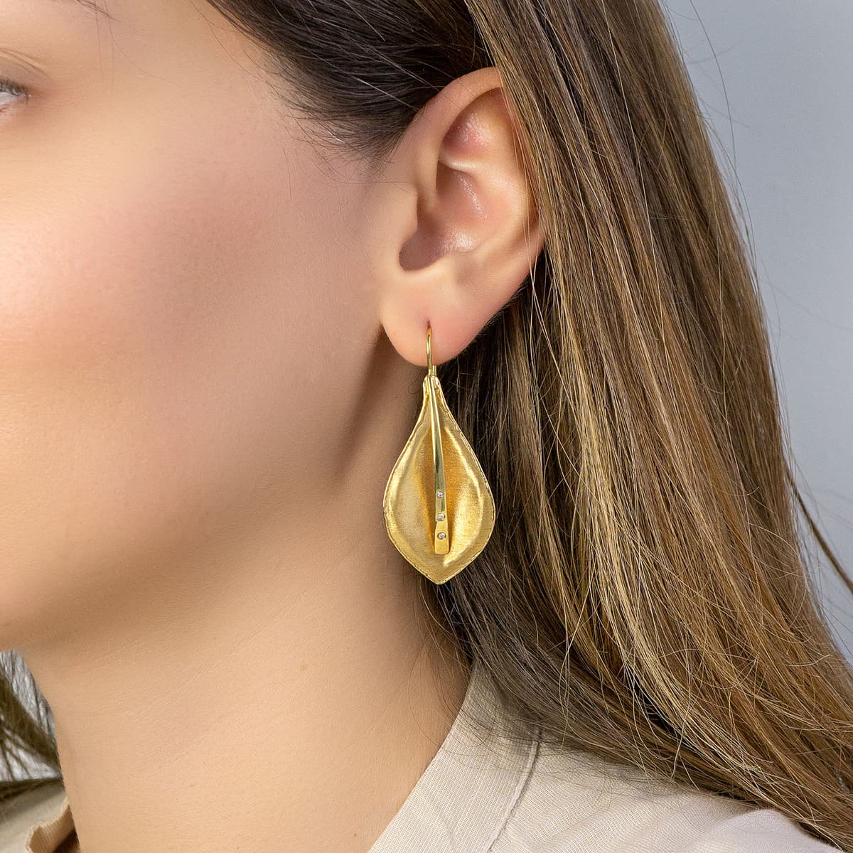 Women's Earrings Gofas Gold