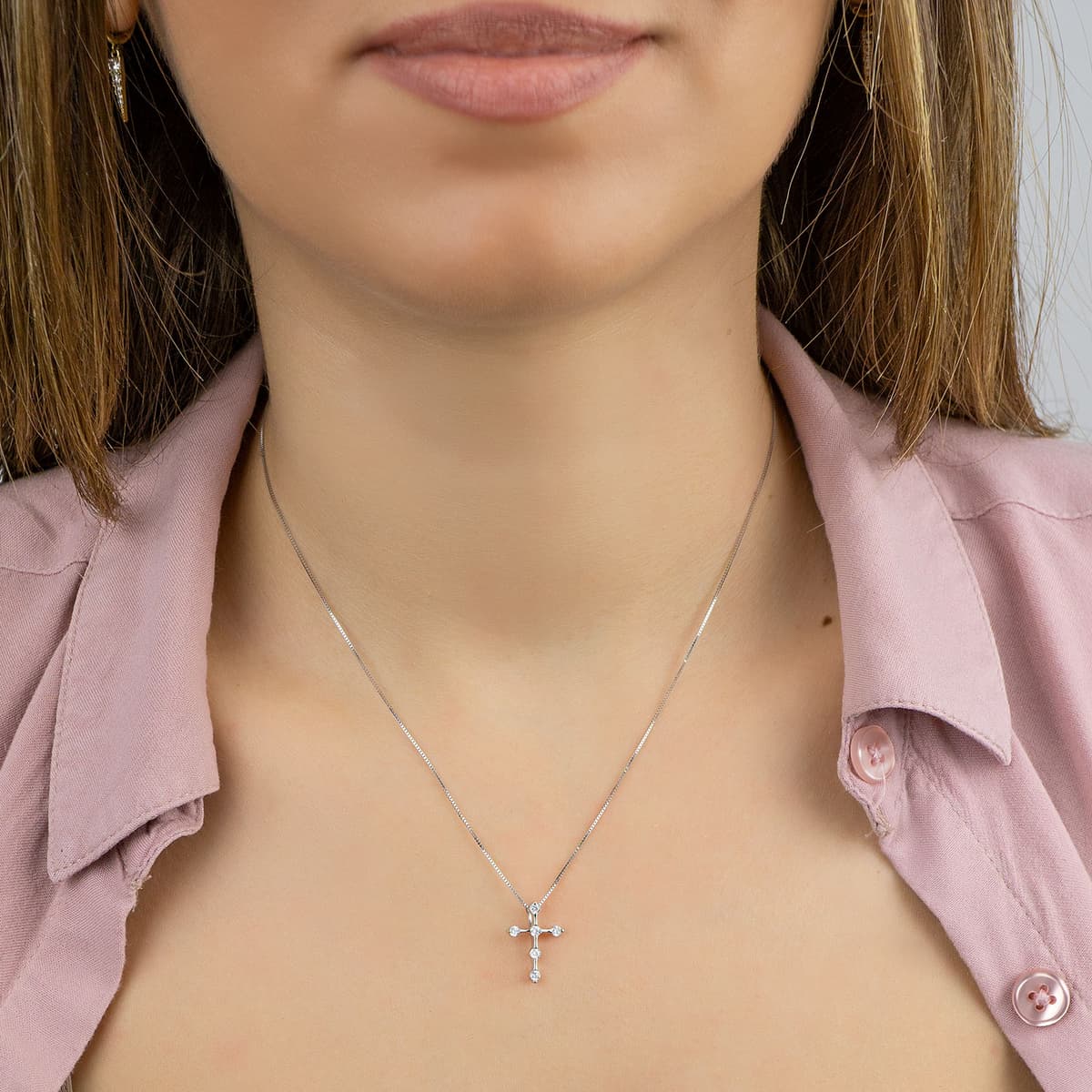 Women's Pendants Gofas Silver