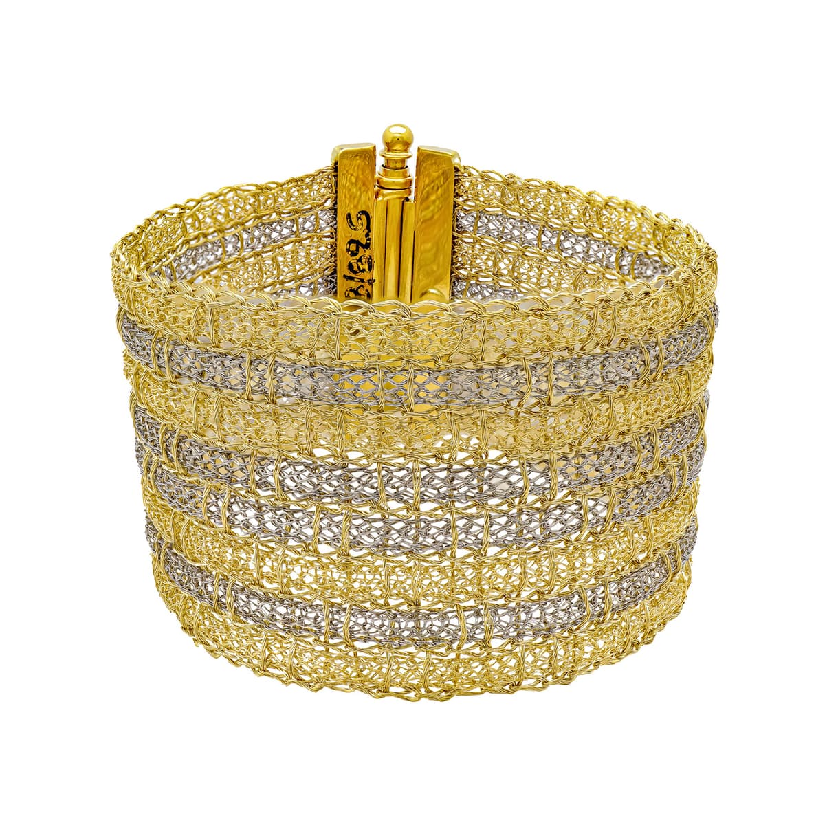 Βραχιόλι από Δίχρωμο Χρυσό 18 Καρατίων VR1548