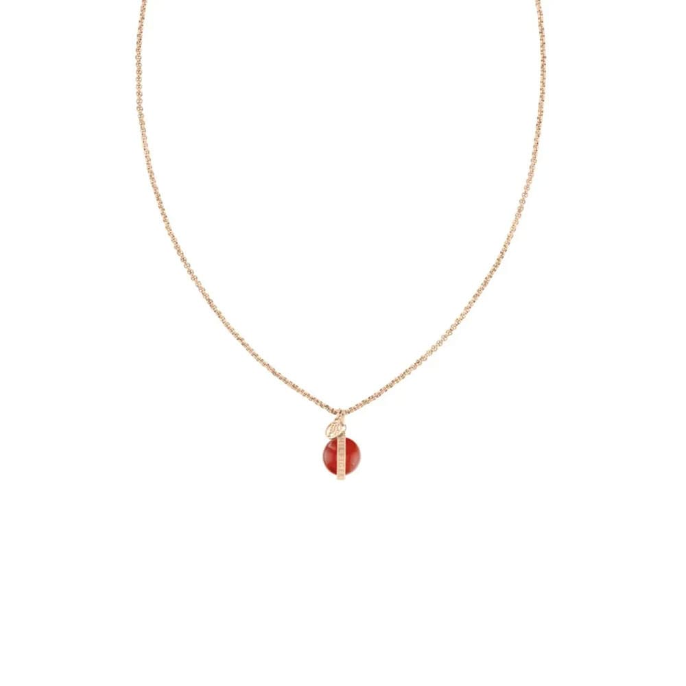 Tommy Hilfiger Γυναικείο Κολιέ από Ροζ Επιχρυσωμένο Ατσάλι 2780763