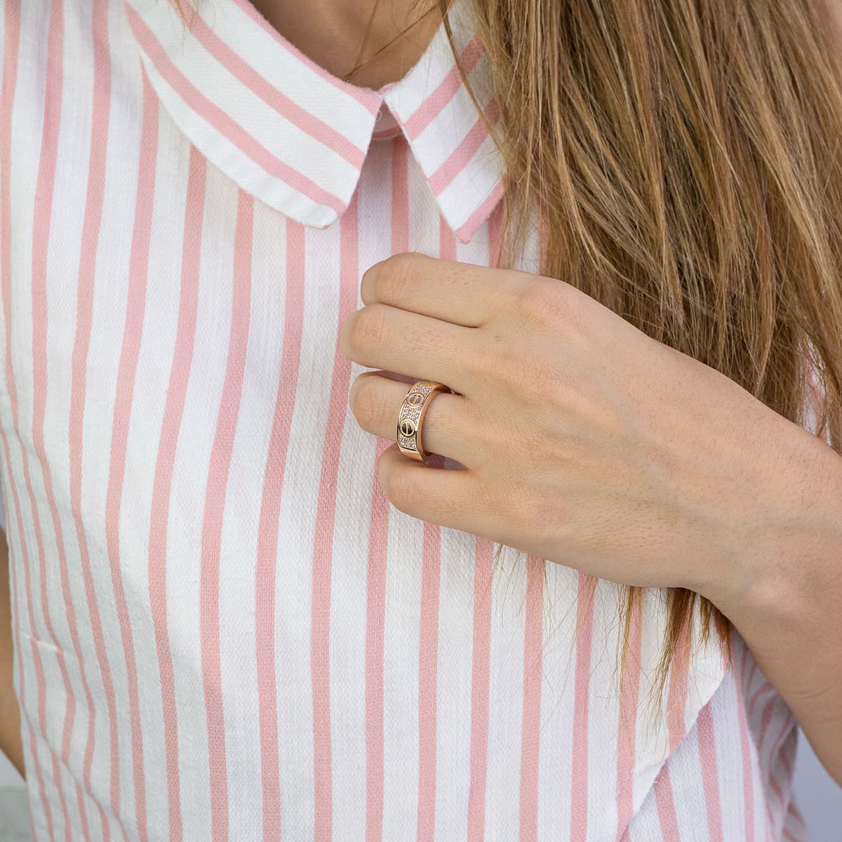 Women's Rings Gofas Rose Gold