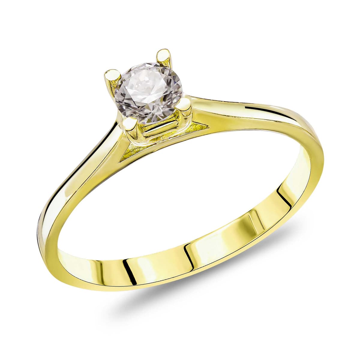 Women's Engagement Rings Gofas Gold