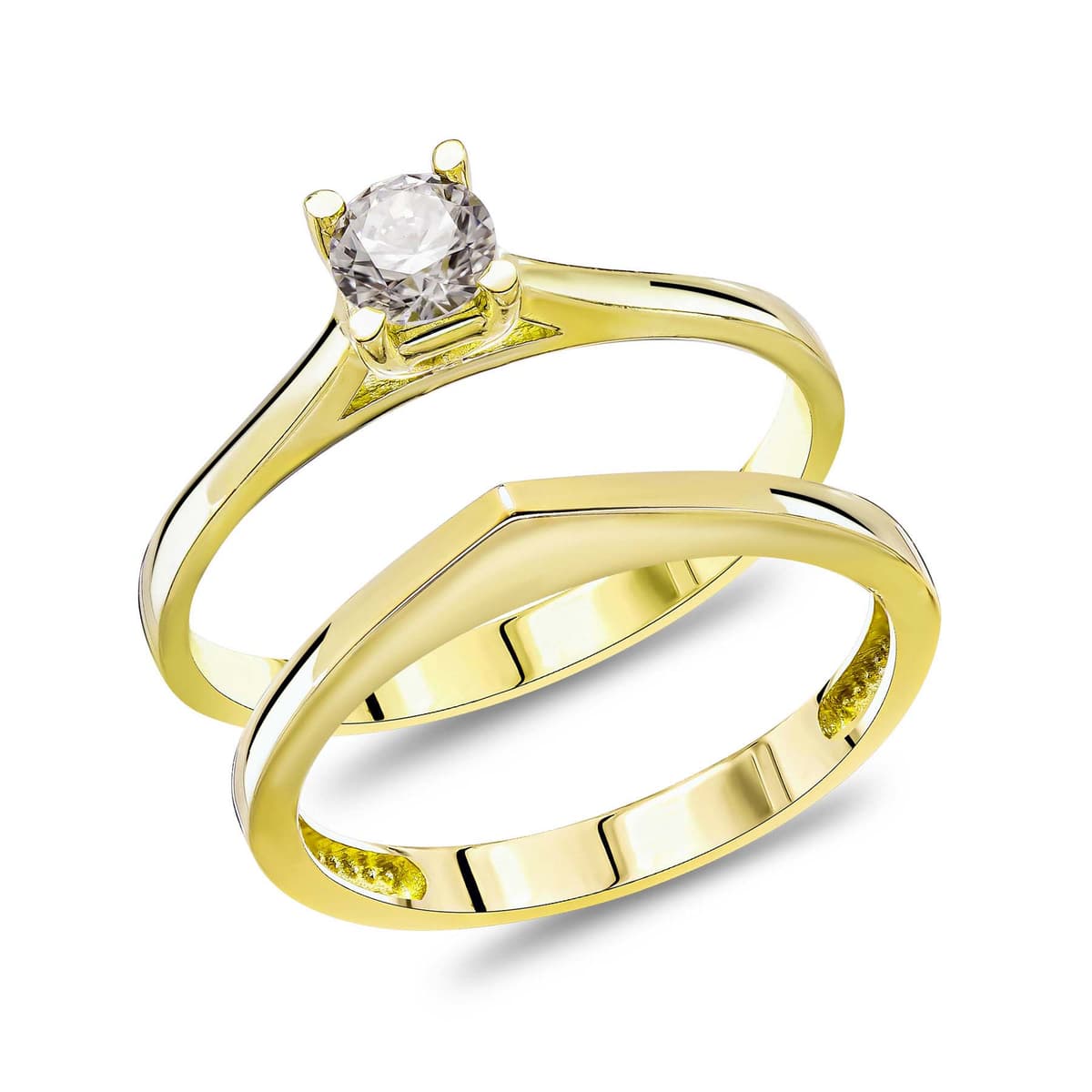 Women's Engagement Rings Gofas Gold