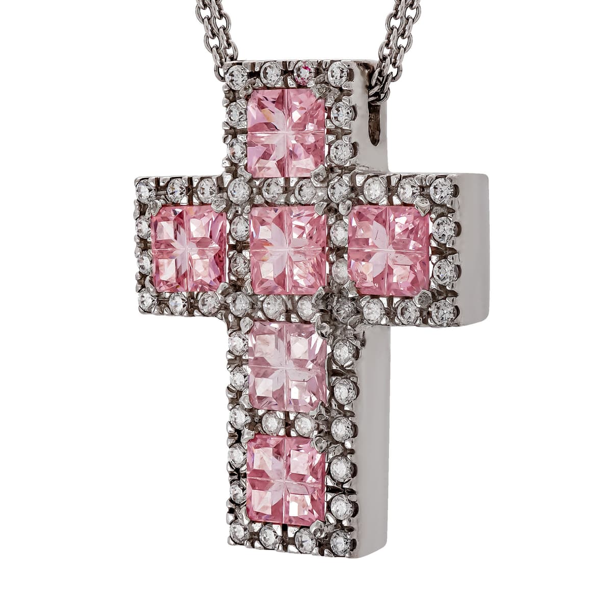 Girls' Baptism Crosses Gofas Silver