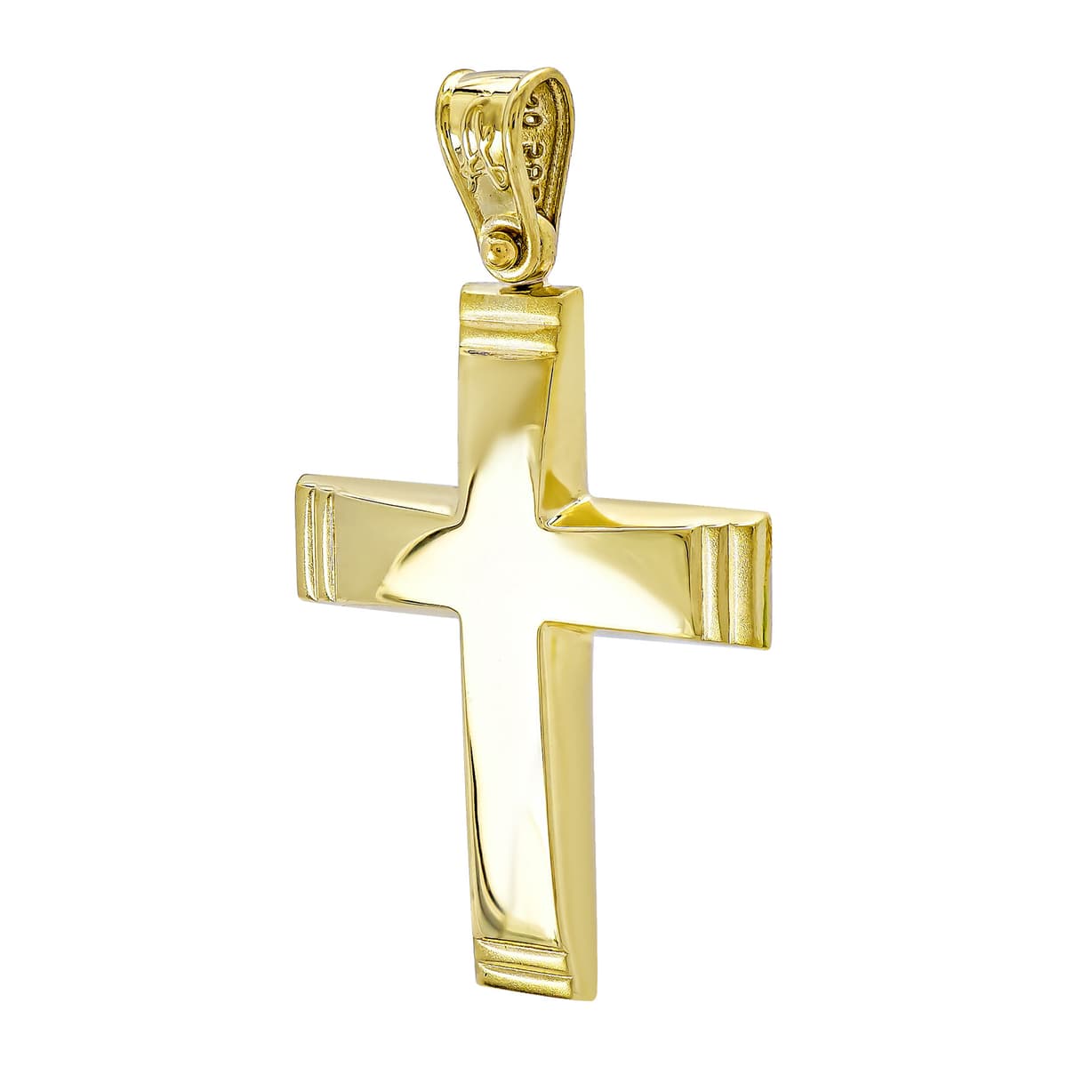 Boys' Baptism Crosses Gofas Gold