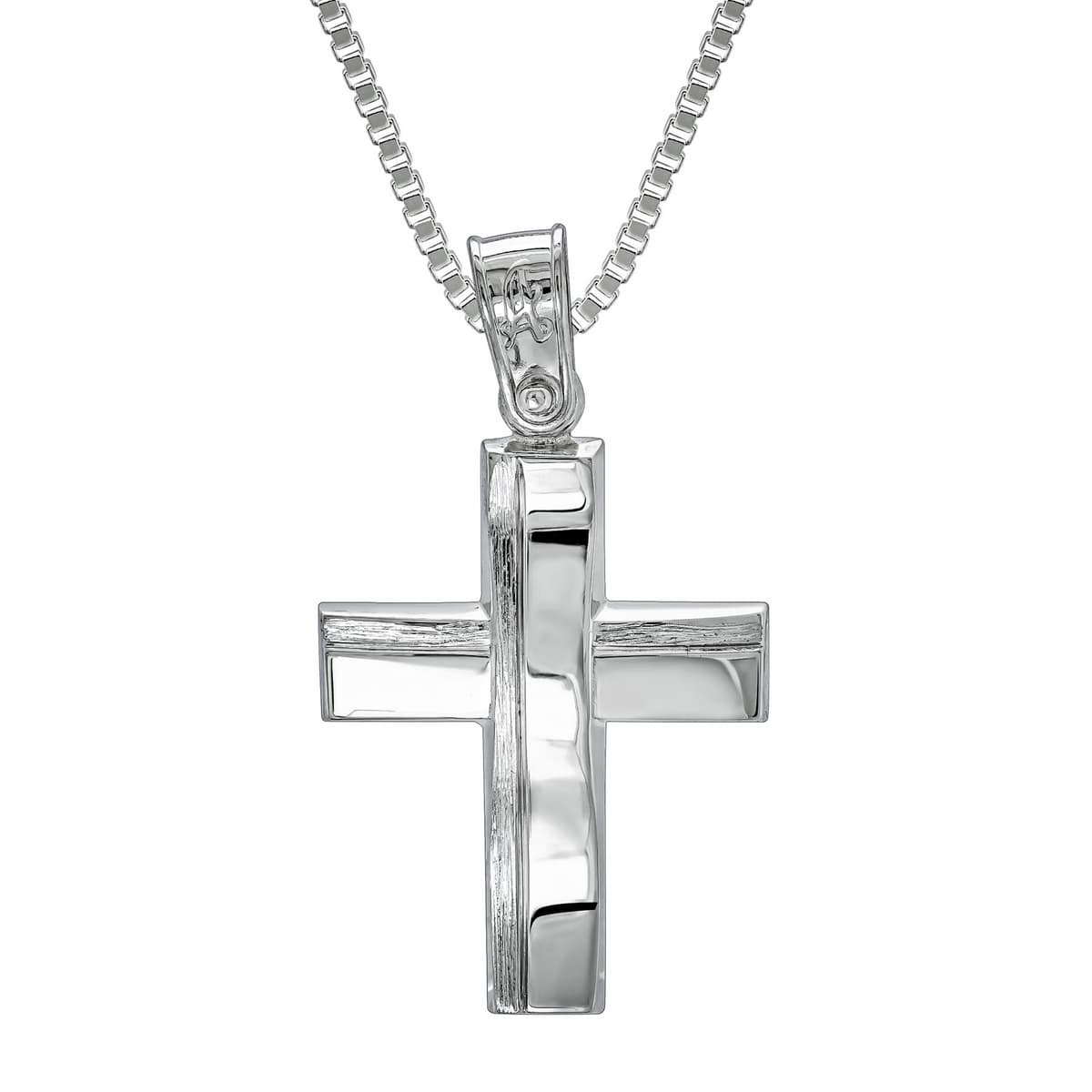 Boys' Baptism Crosses Gofas Silver