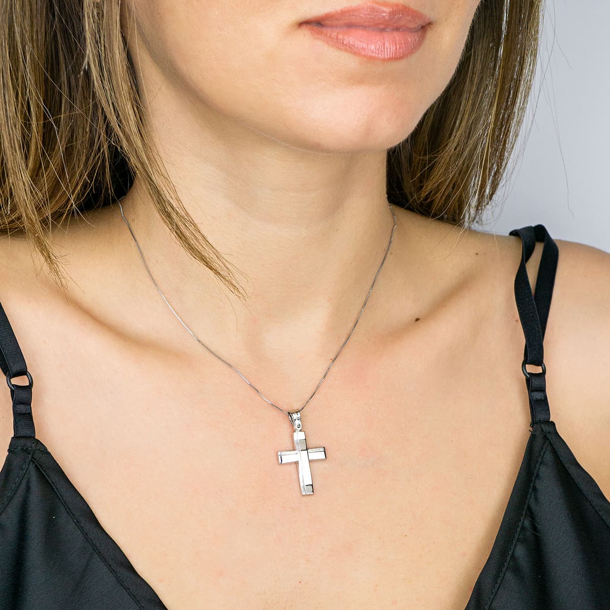 Boys' Baptism Crosses Gofas Silver