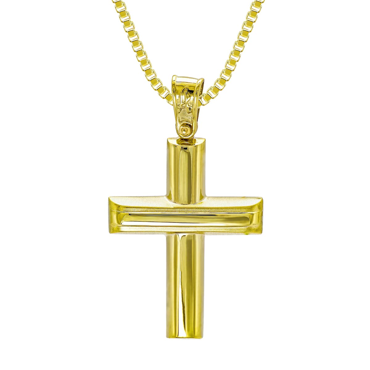 Boys' Baptism Crosses Gofas Gold