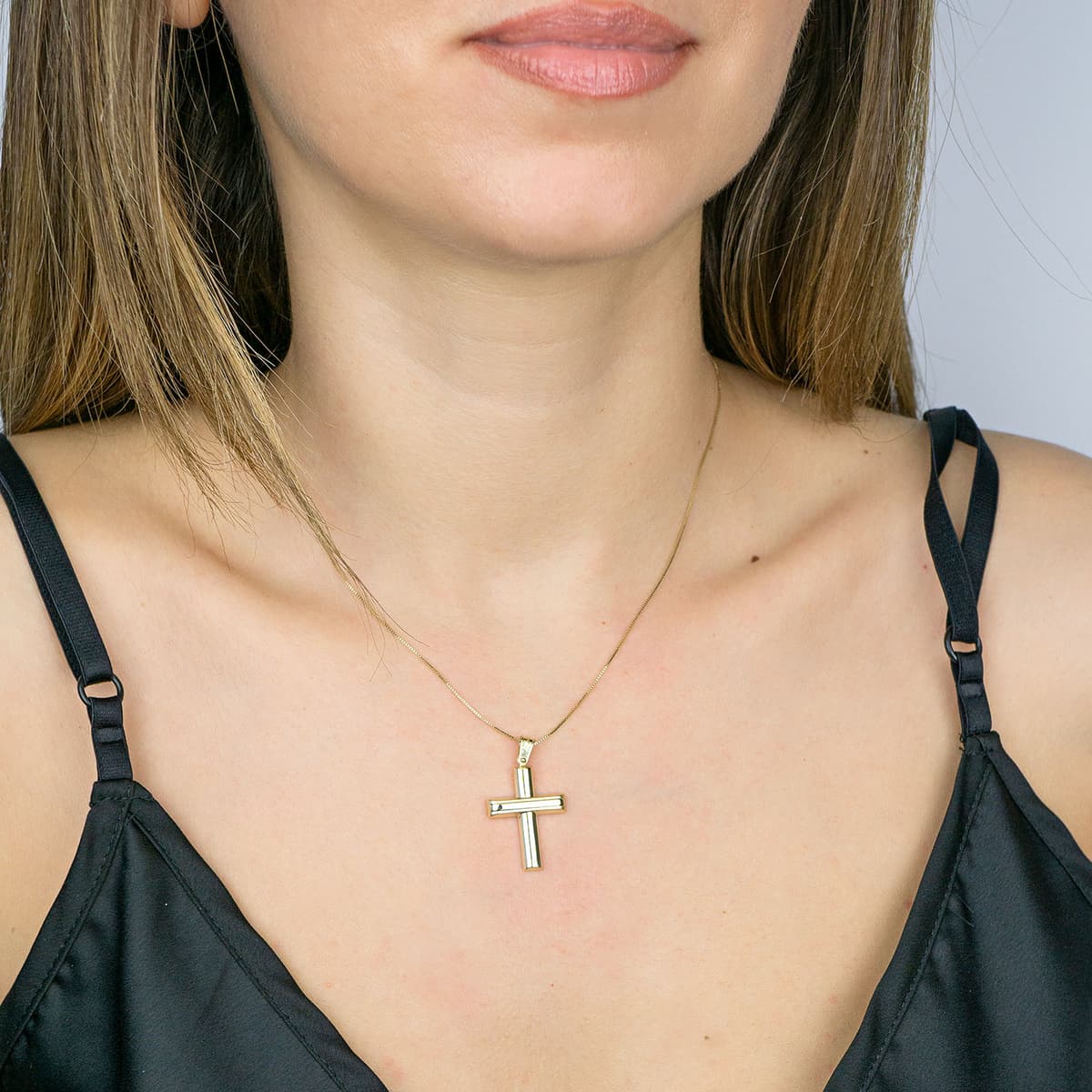 Boys' Baptism Crosses Gofas Gold