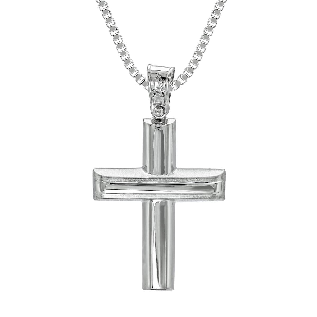 Boys' Baptism Crosses Gofas Silver