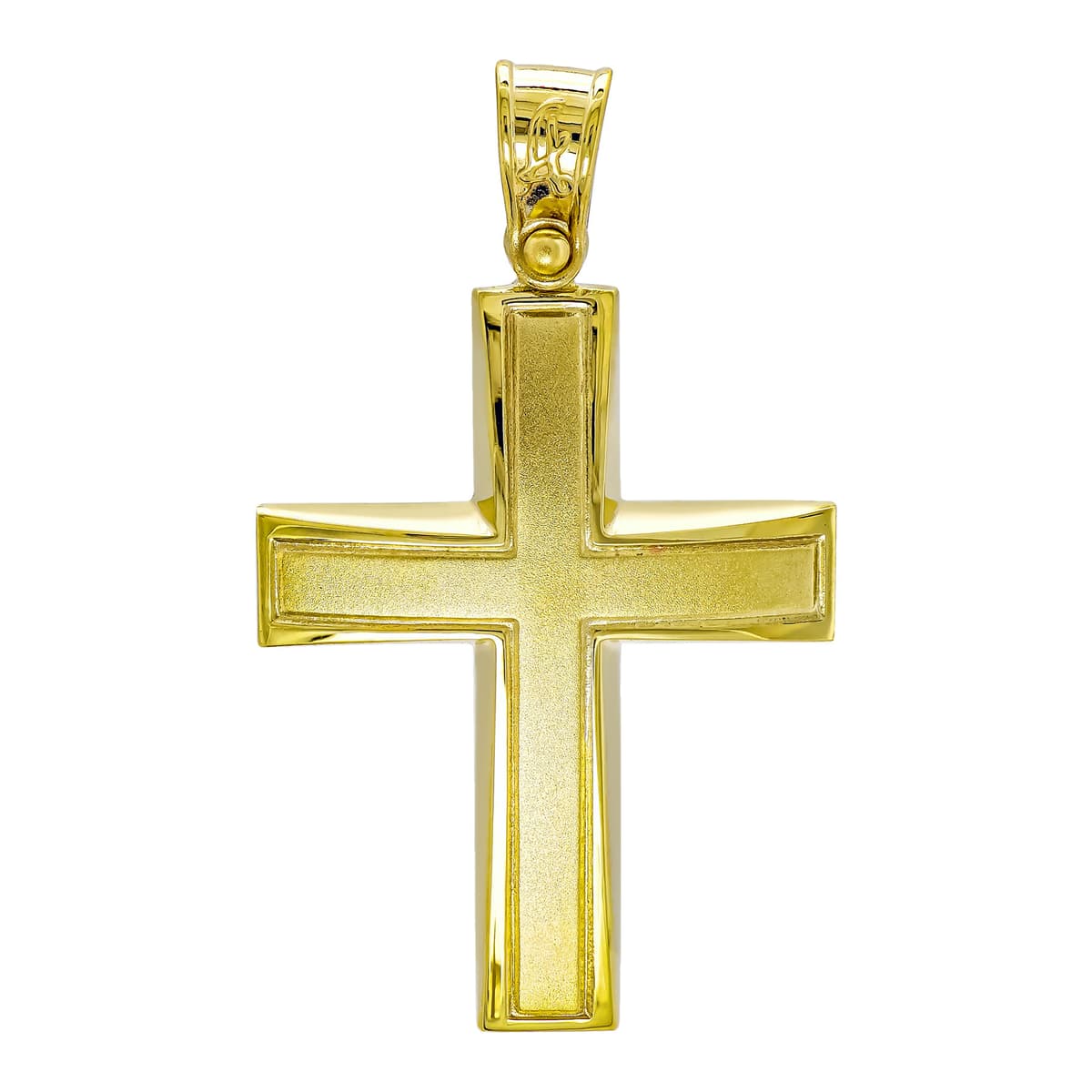 Boys' Baptism Crosses Gofas Gold
