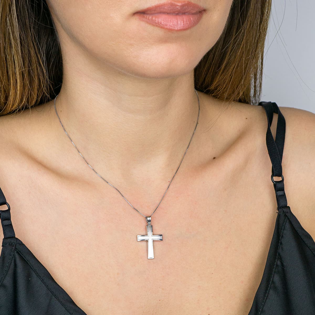 Boys' Baptism Crosses Gofas Silver