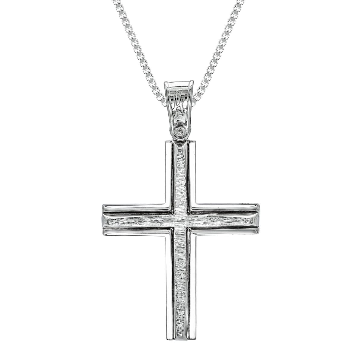 Boys' Baptism Crosses Gofas Silver