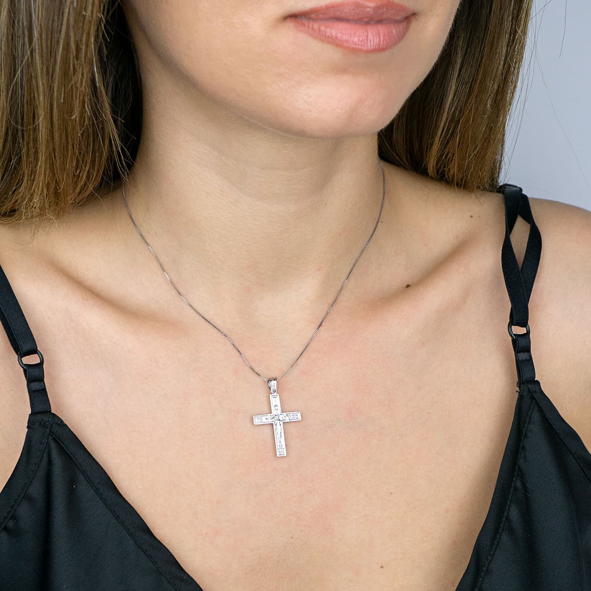 Boys' Baptism Crosses Gofas Silver