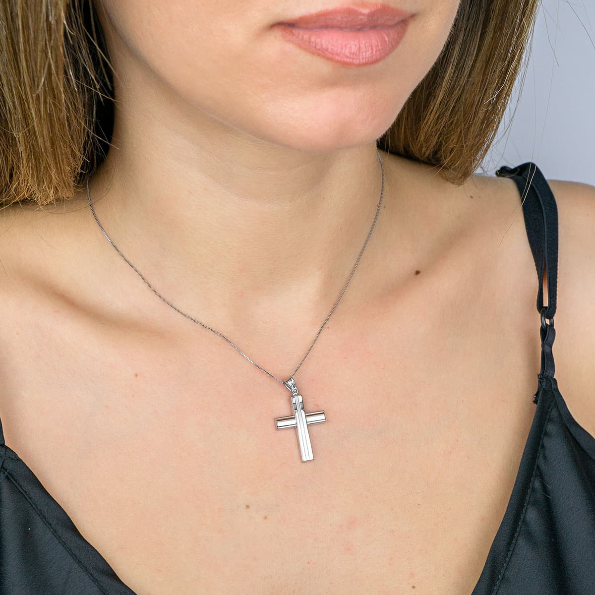 Boys' Baptism Crosses Gofas Silver