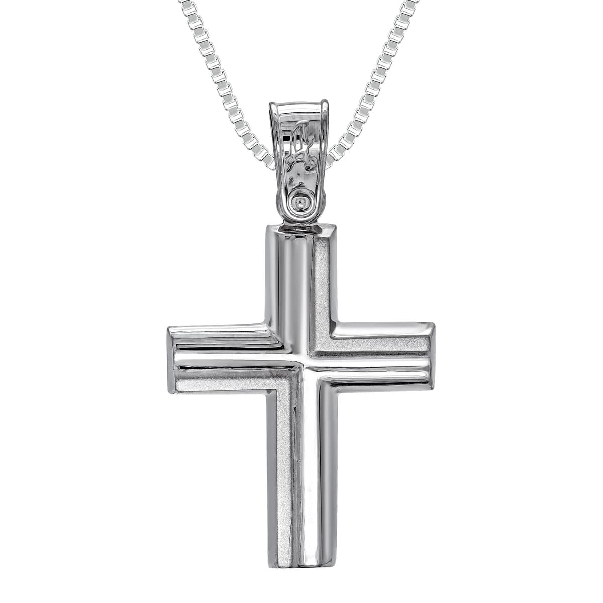 Boys' Baptism Crosses Gofas Silver