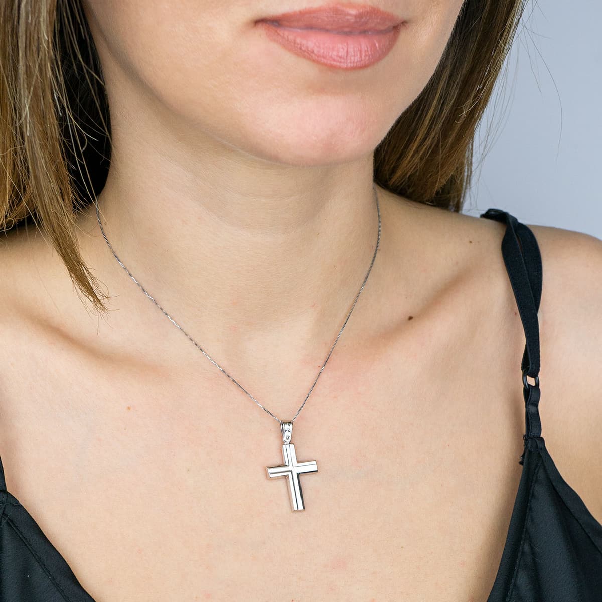 Boys' Baptism Crosses Gofas Silver