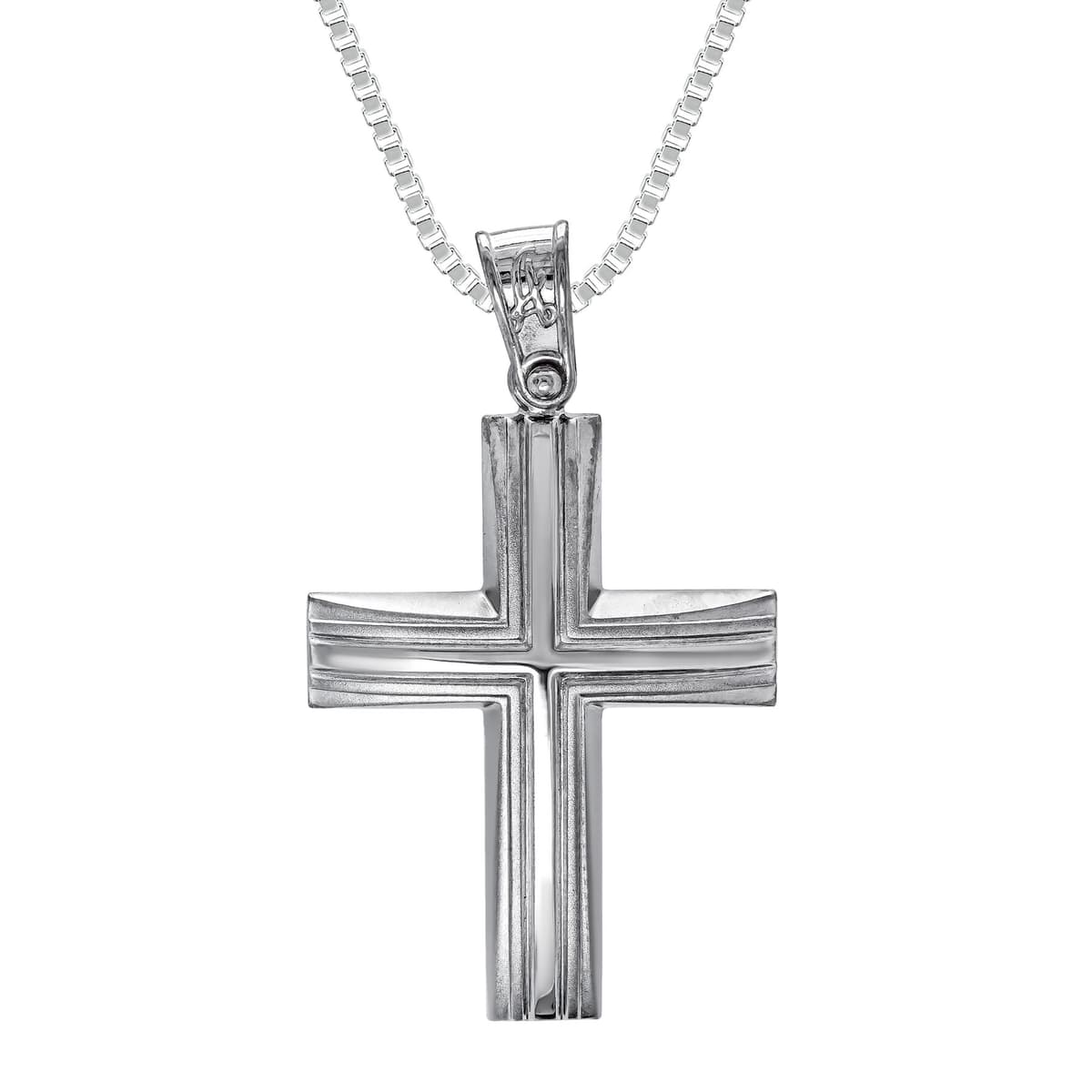 Boys' Baptism Crosses Gofas Silver