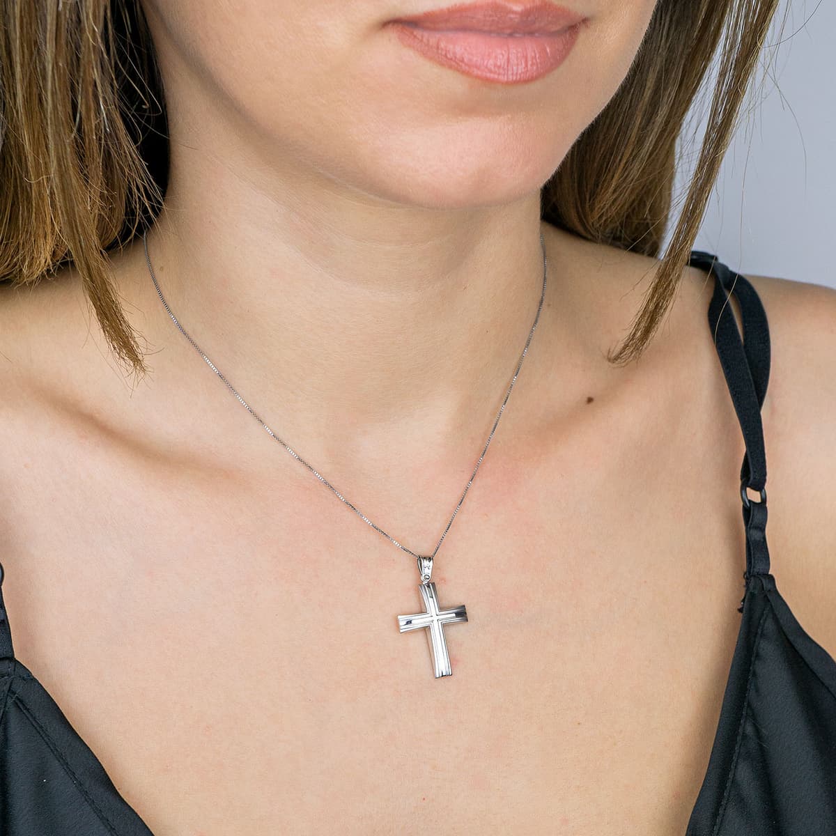 Boys' Baptism Crosses Gofas Silver