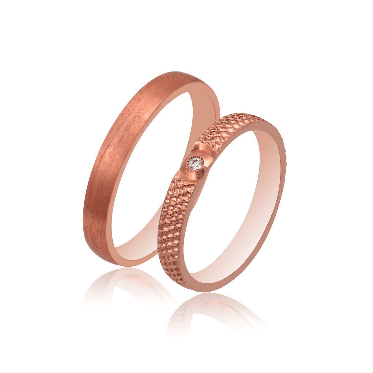 Men's Rings MASCHIO FEMMINA Rose Gold
