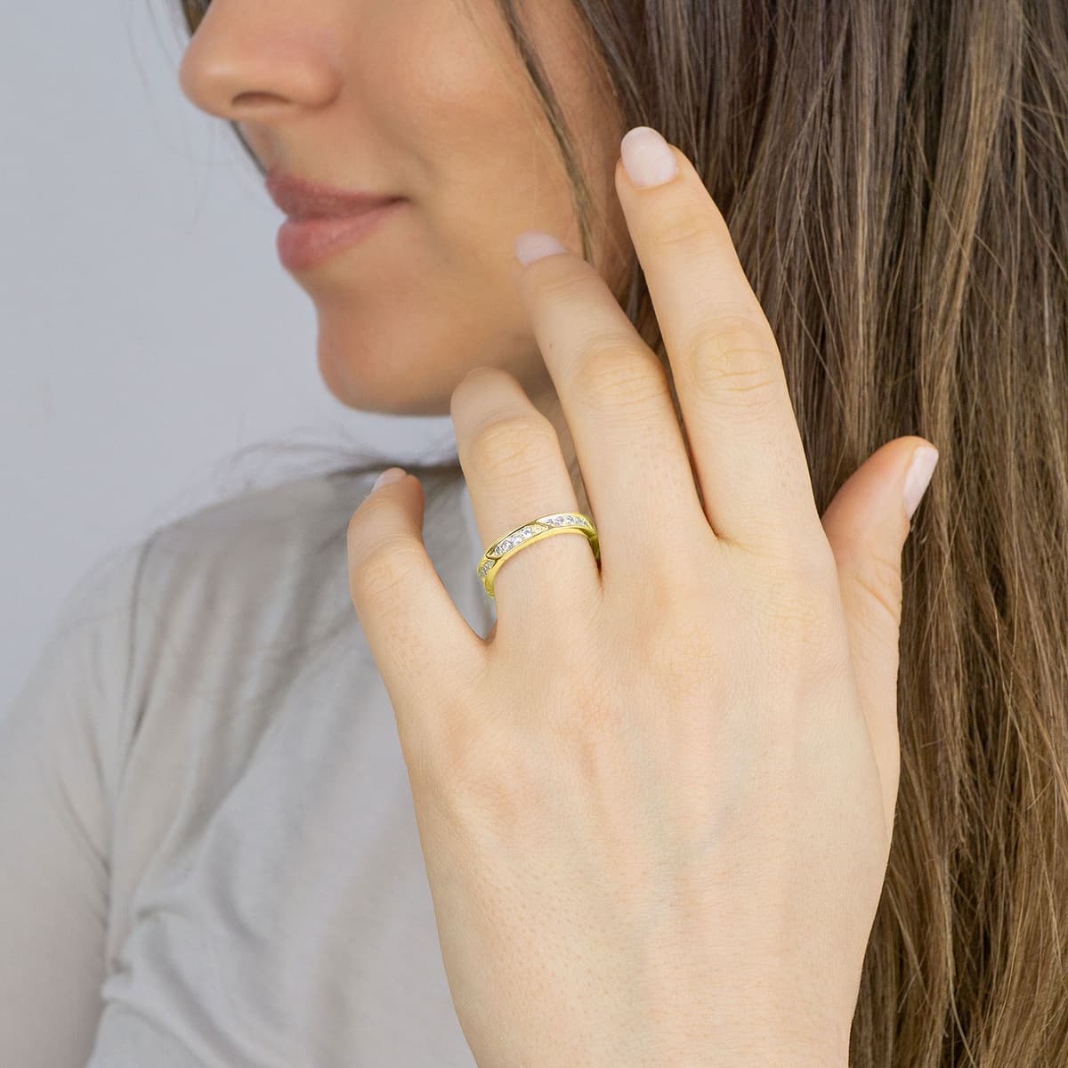 Women's Wedding Bands MASCHIO FEMMINA Gold