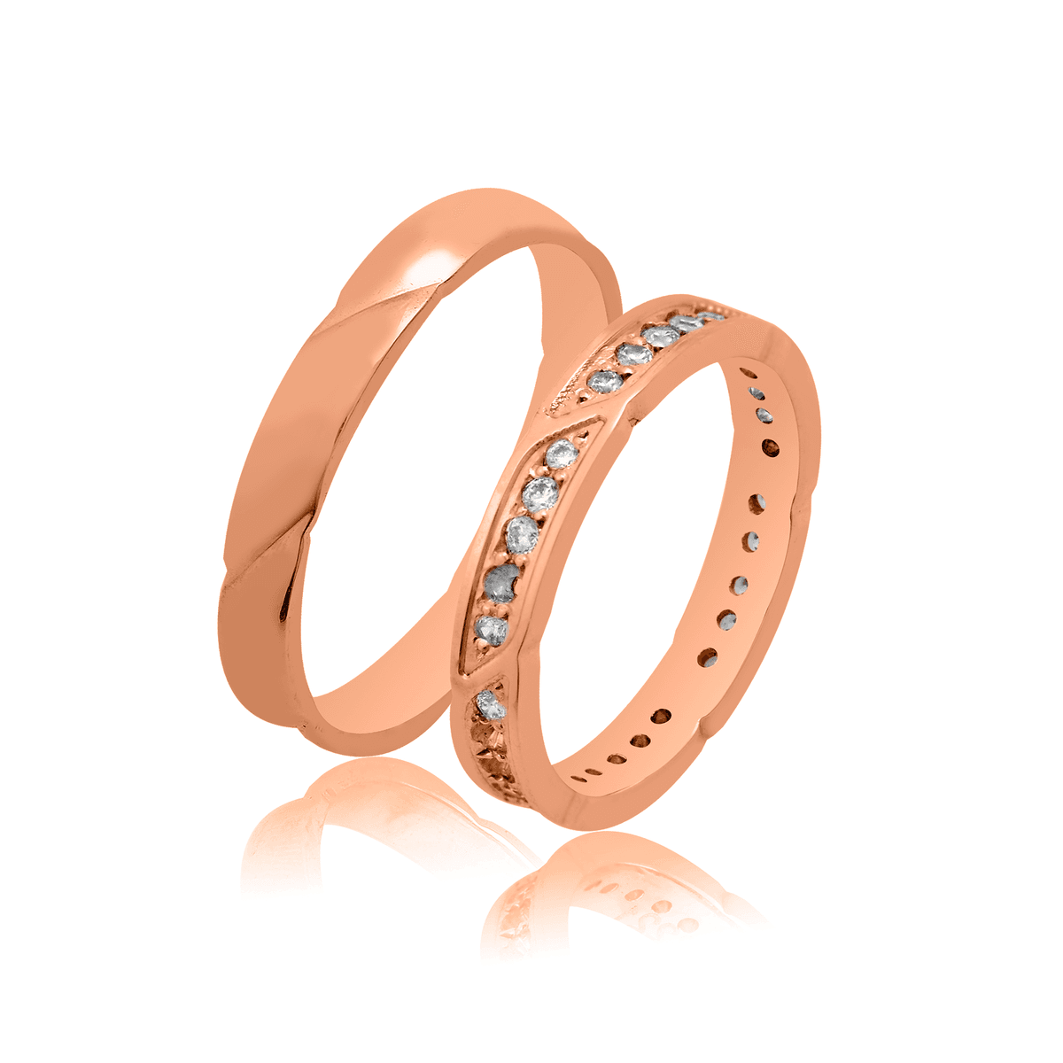 Men's Rings MASCHIO FEMMINA Rose Gold