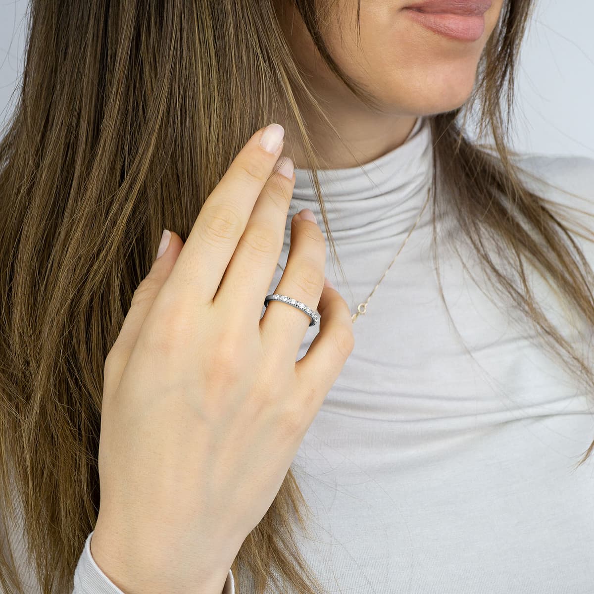 Women's Wedding Bands MASCHIO FEMMINA Silver