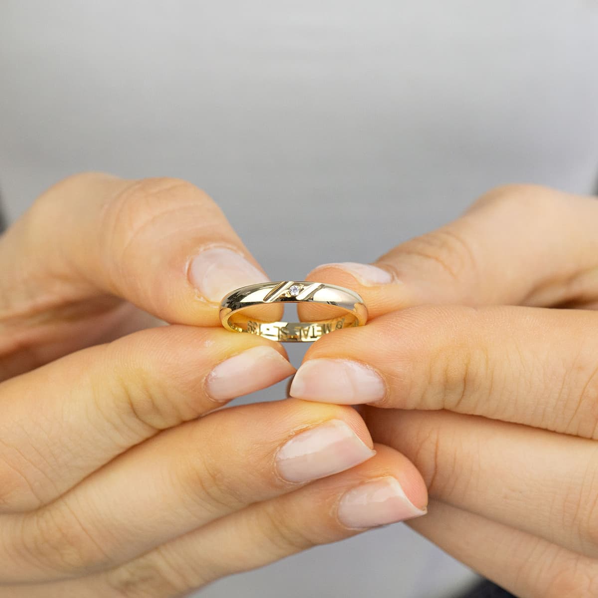 Women's Wedding Bands MASCHIO FEMMINA Gold