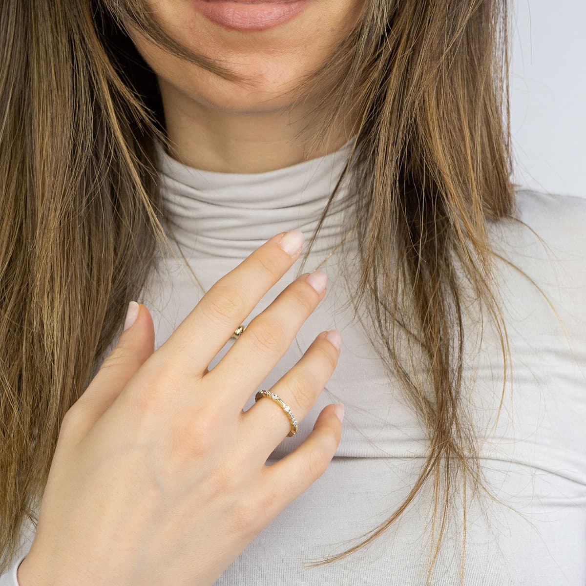 Women's Wedding Bands MASCHIO FEMMINA Gold