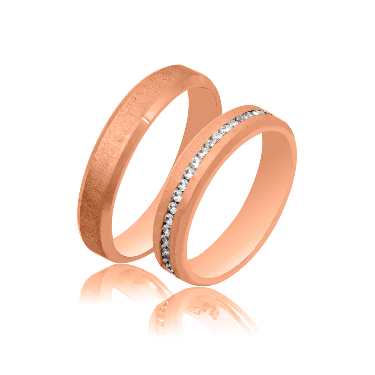 Men's Rings MASCHIO FEMMINA Rose Gold