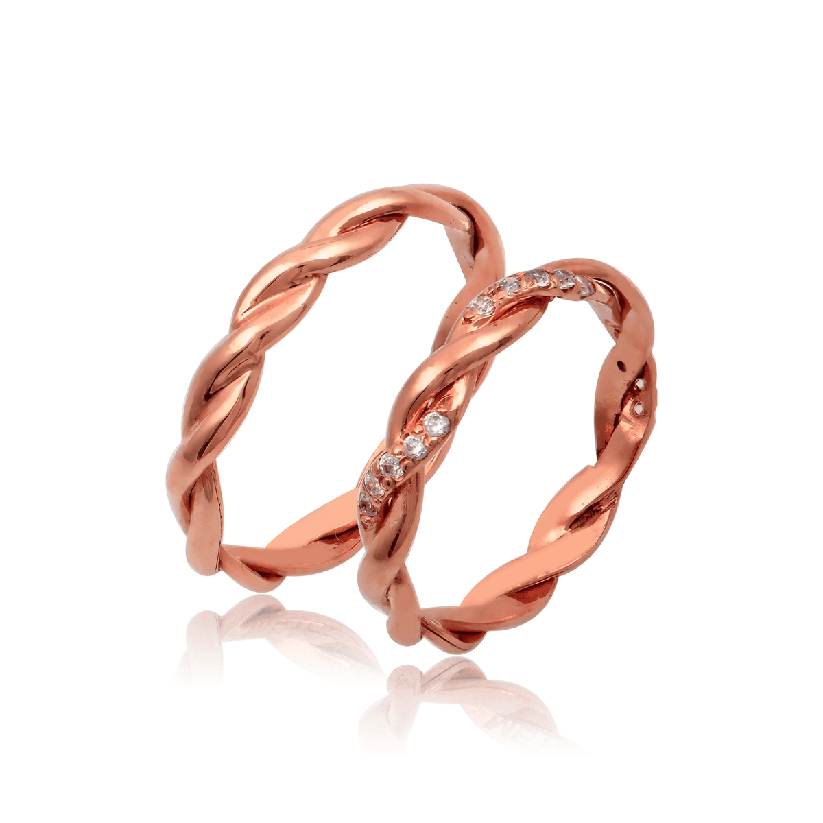 Men's Rings MASCHIO FEMMINA Rose Gold