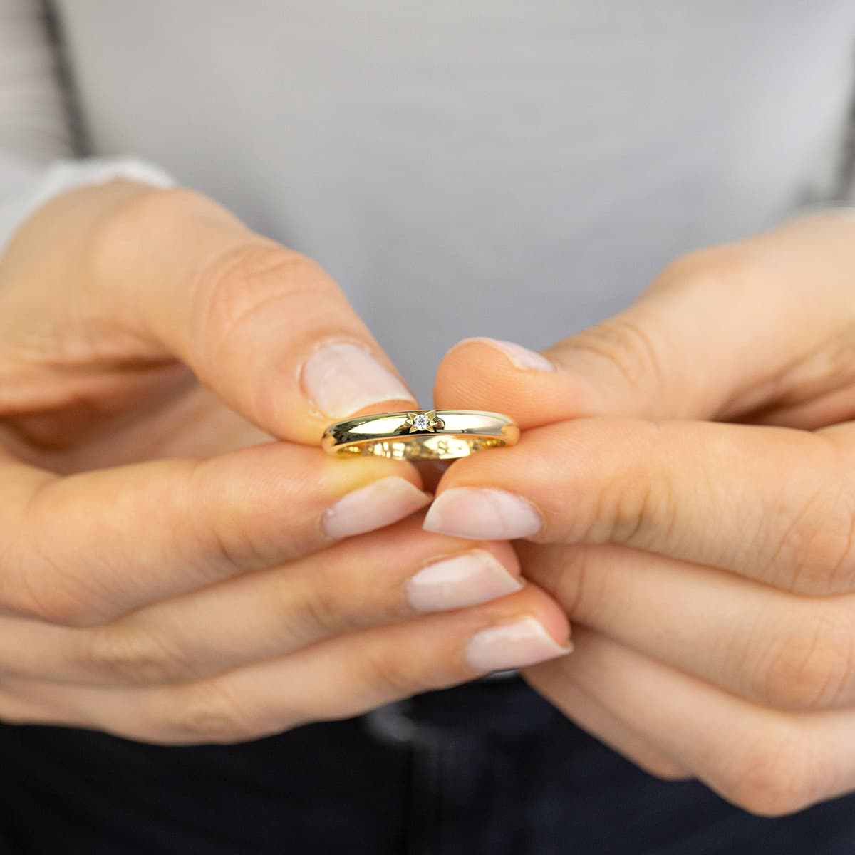 Women's Wedding Bands MASCHIO FEMMINA Gold