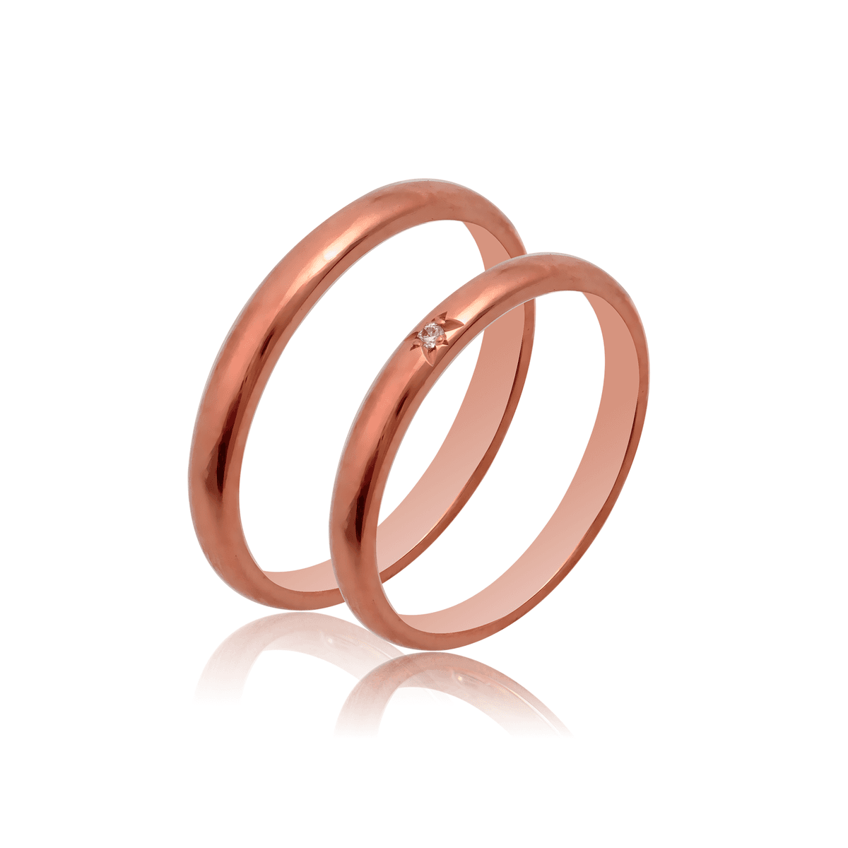 Men's Rings MASCHIO FEMMINA Rose Gold