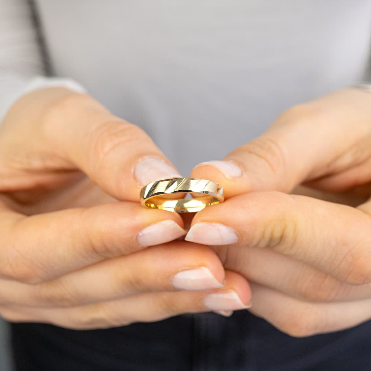 Women's Wedding Bands MASCHIO FEMMINA Gold